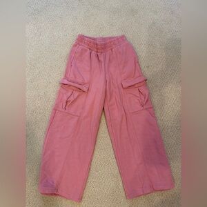 GAP Kids Rose Pink cargo style Joggers